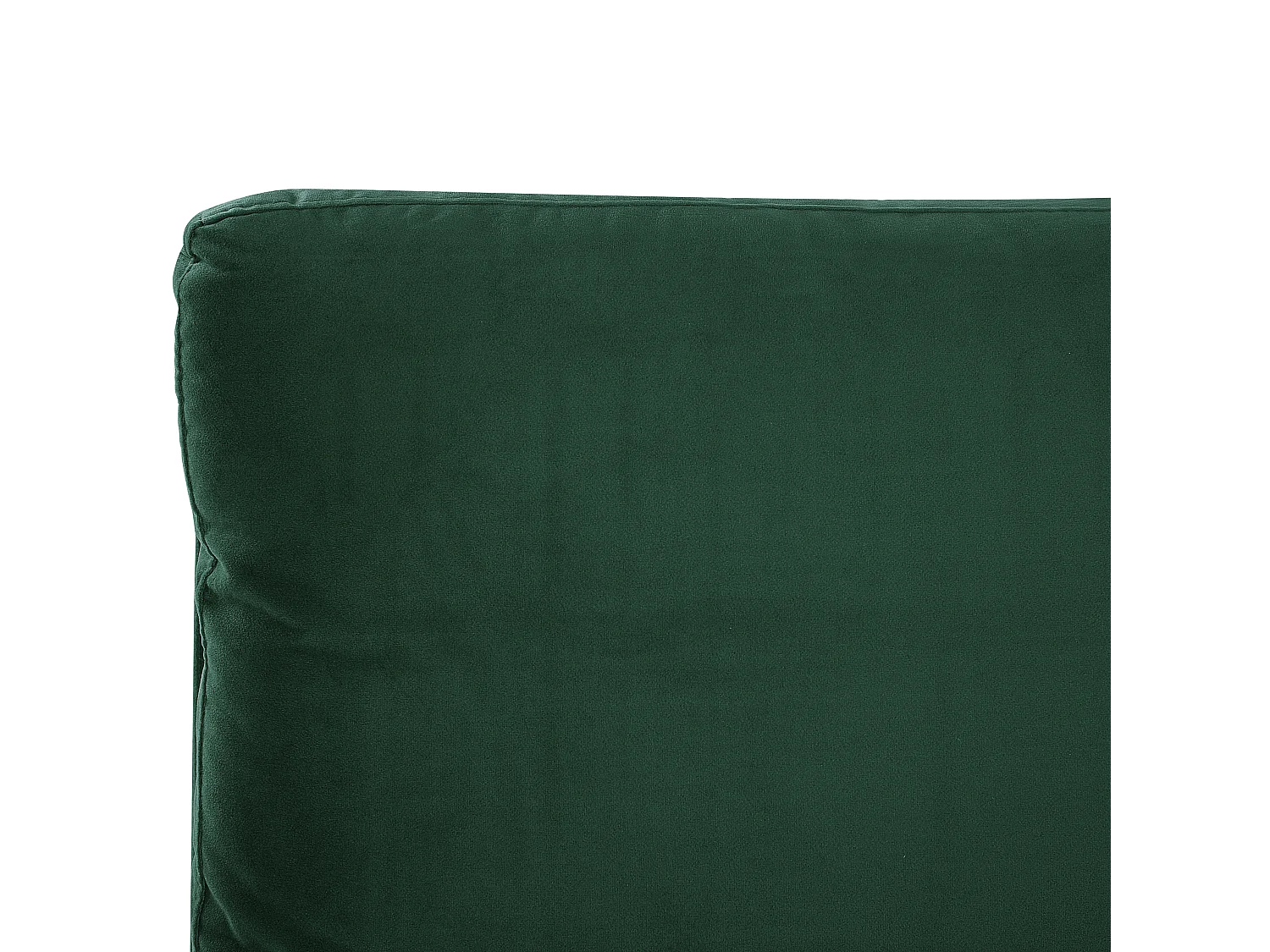 Lit avec sommier Velours MELLE 180 x 200 cm Vert émeraude