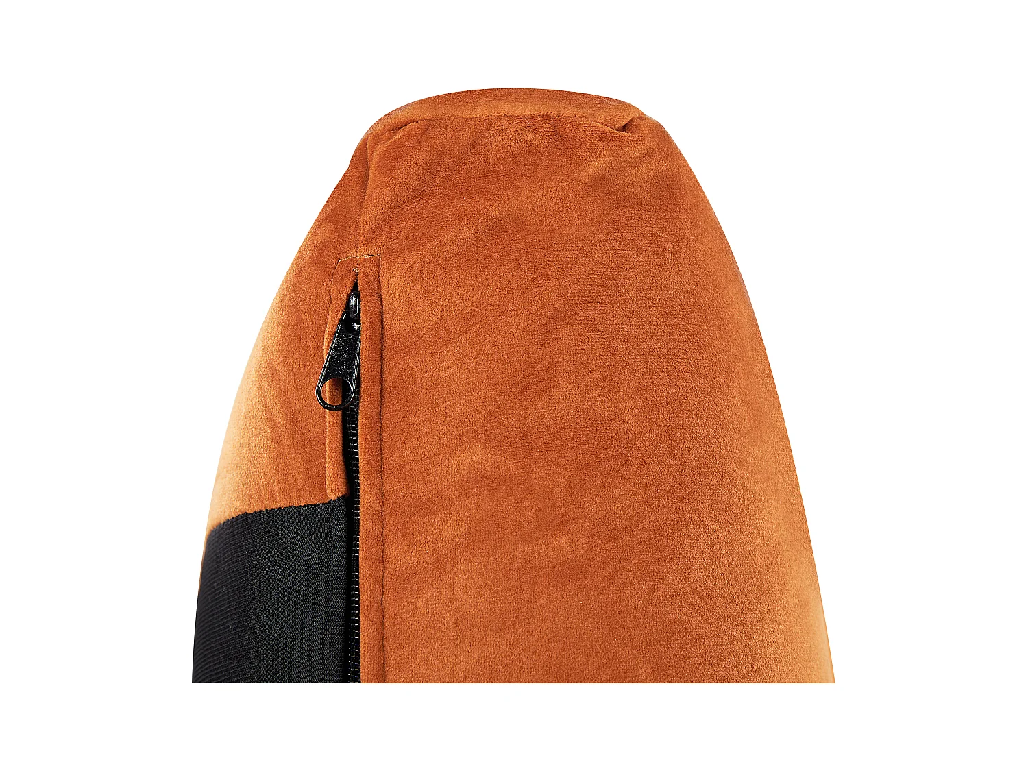 Lit avec sommier Velours MELLE 180 x 200 cm Orange