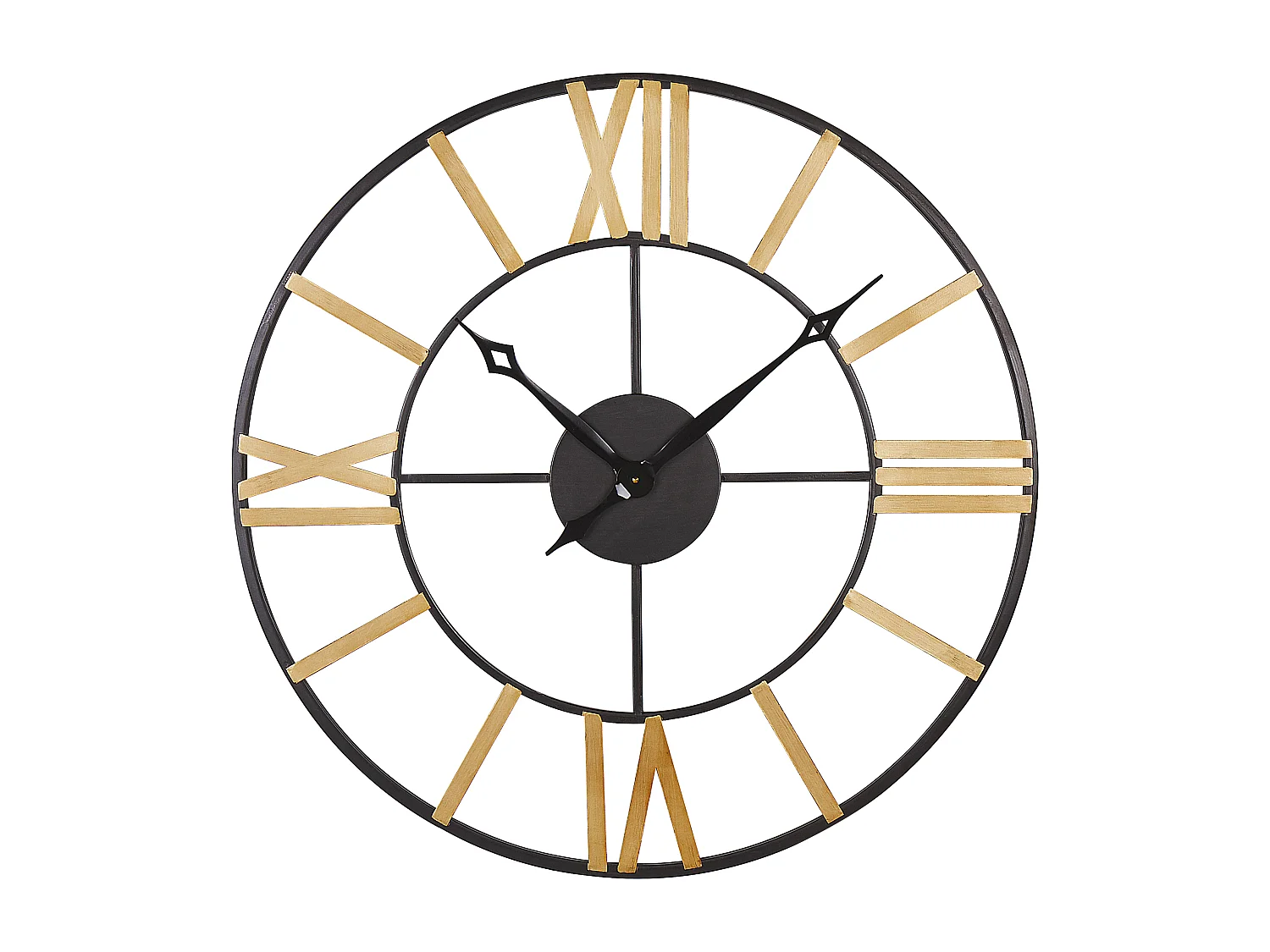 Wandklok VALSOT 80 cm Metaal Goud