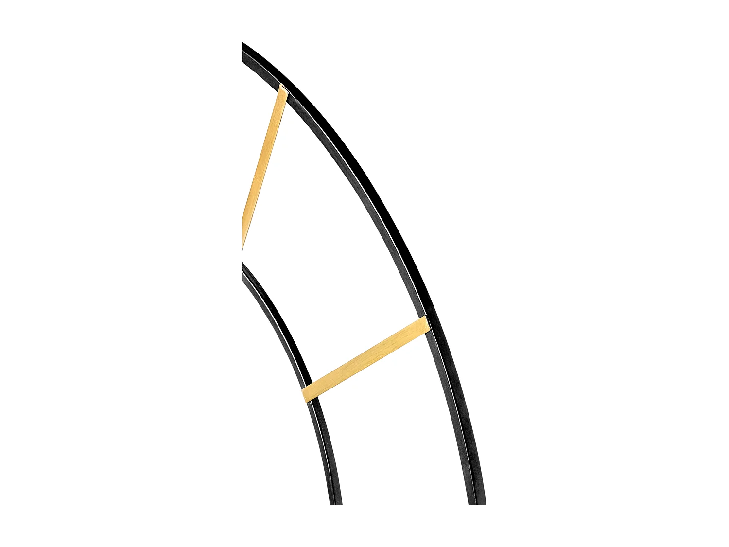 Wandklok VALSOT 80 cm Metaal Goud