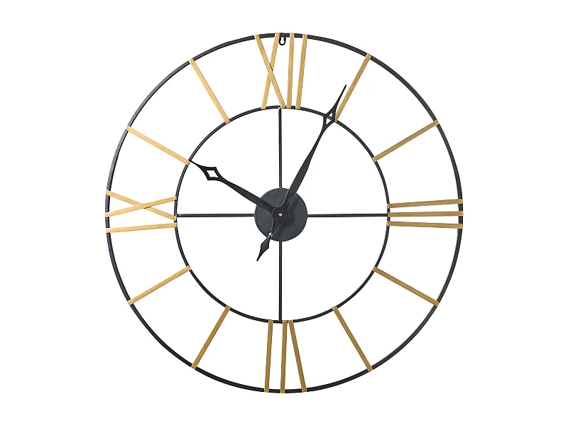 Wandklok VALSOT 80 cm Metaal Goud