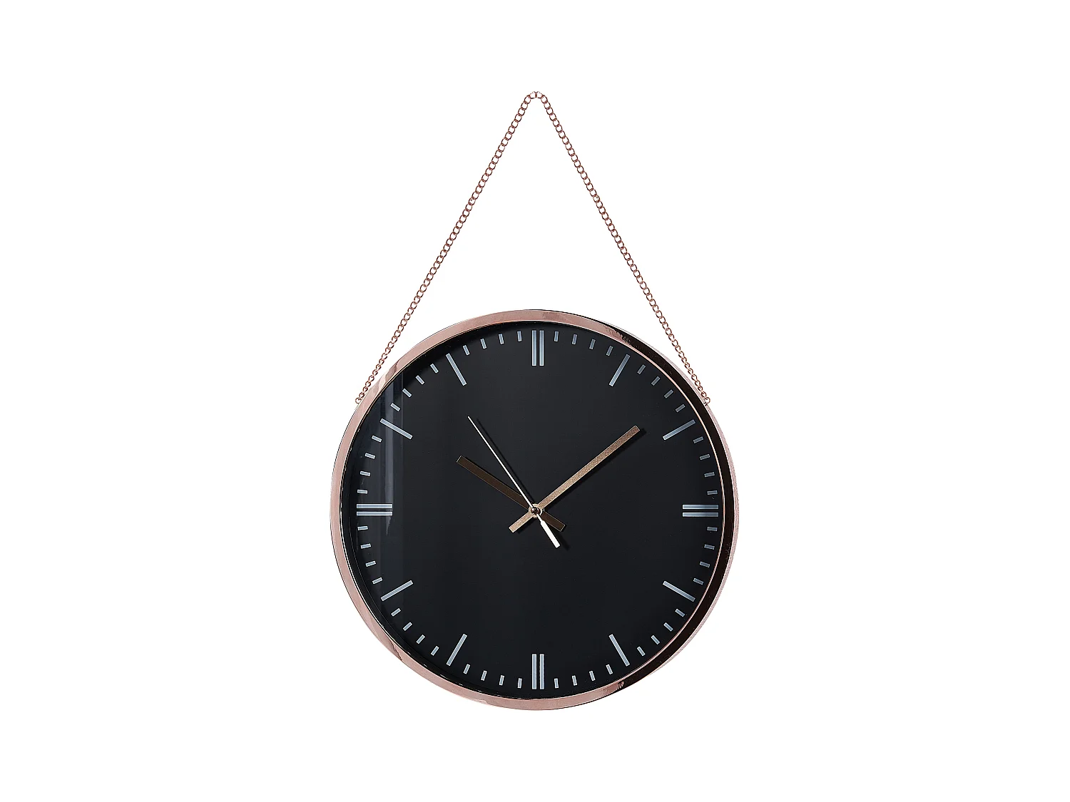 Orologio da parete BEZAS 30 cm Nero