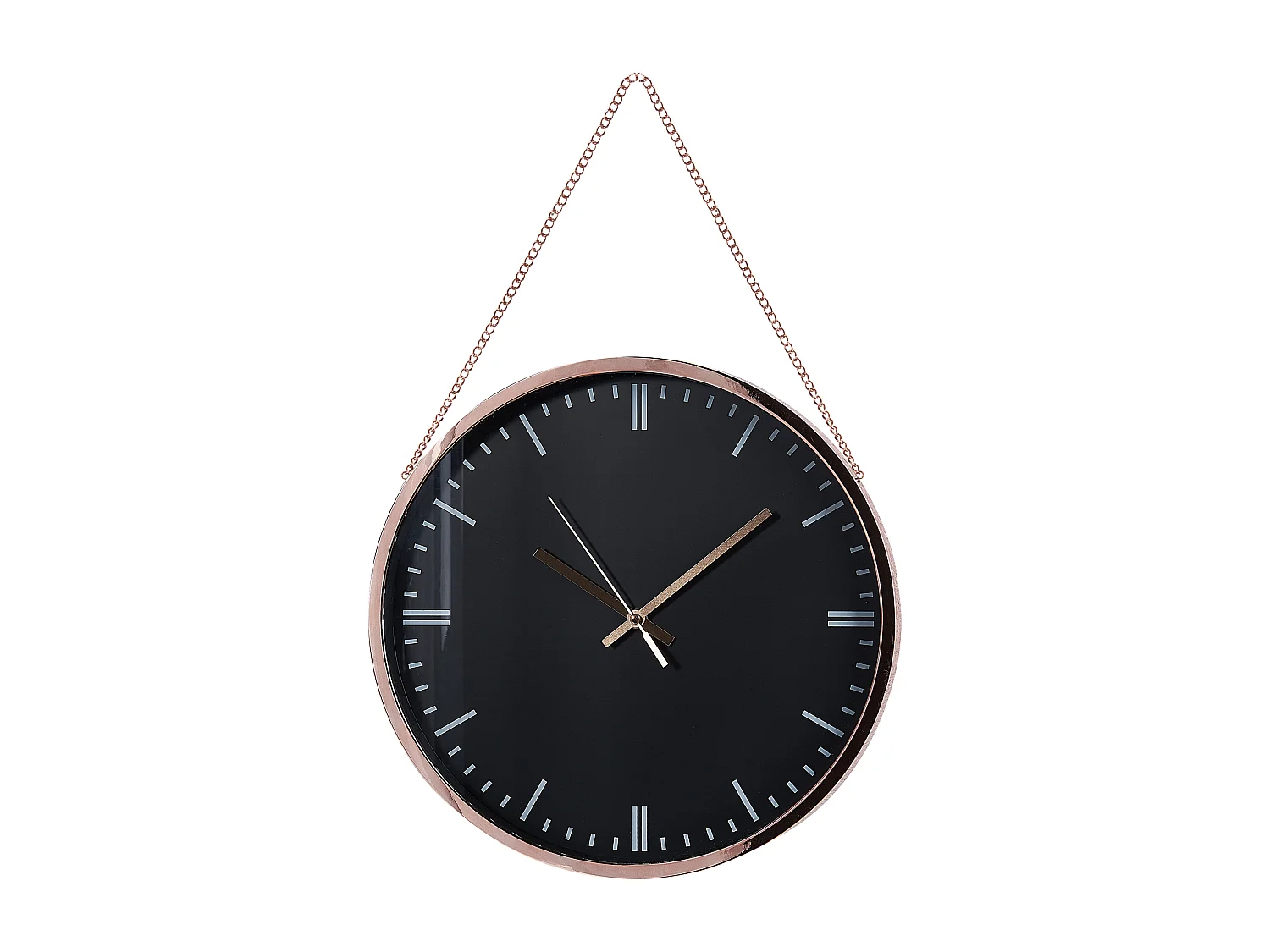 Horloge murale BEZAS 30 cm Noir