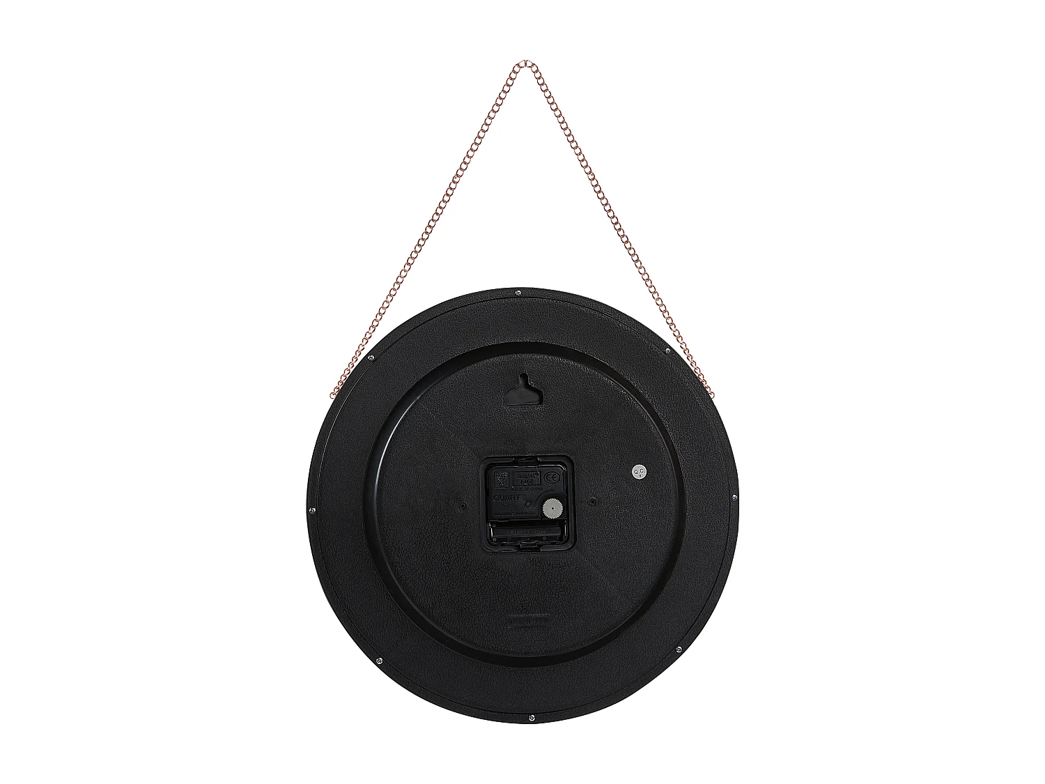 Horloge murale BEZAS 30 cm Noir