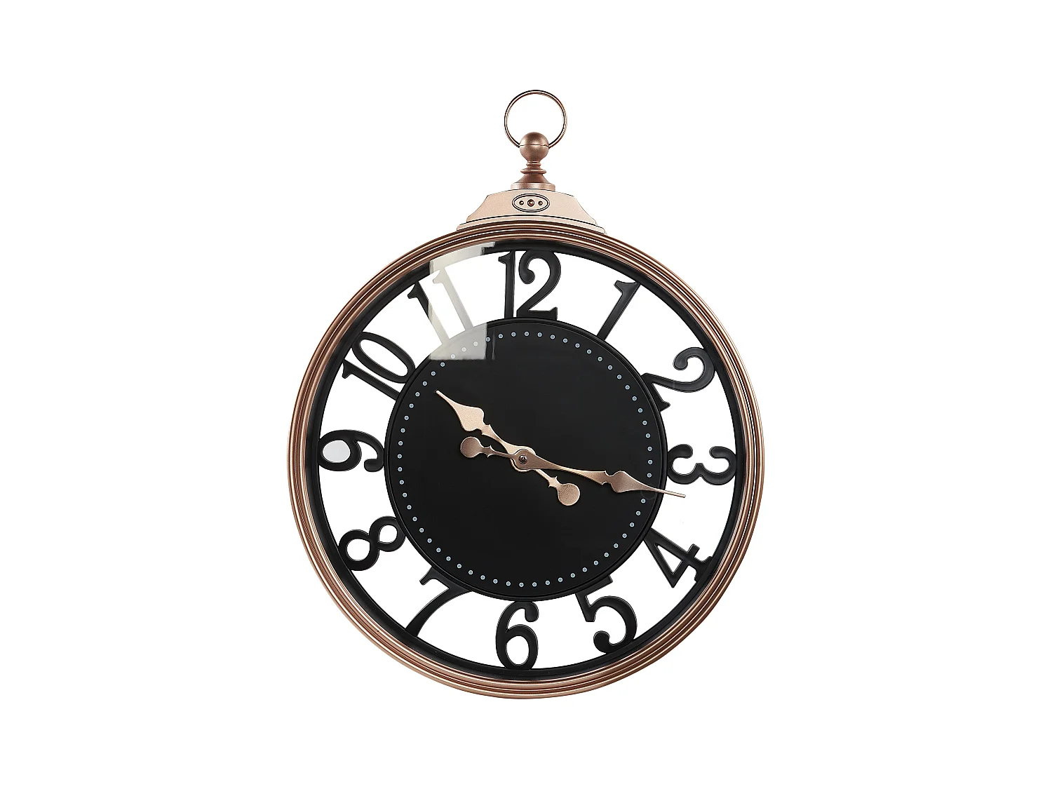 Orologio da parete ALLOZA 44 cm Nero