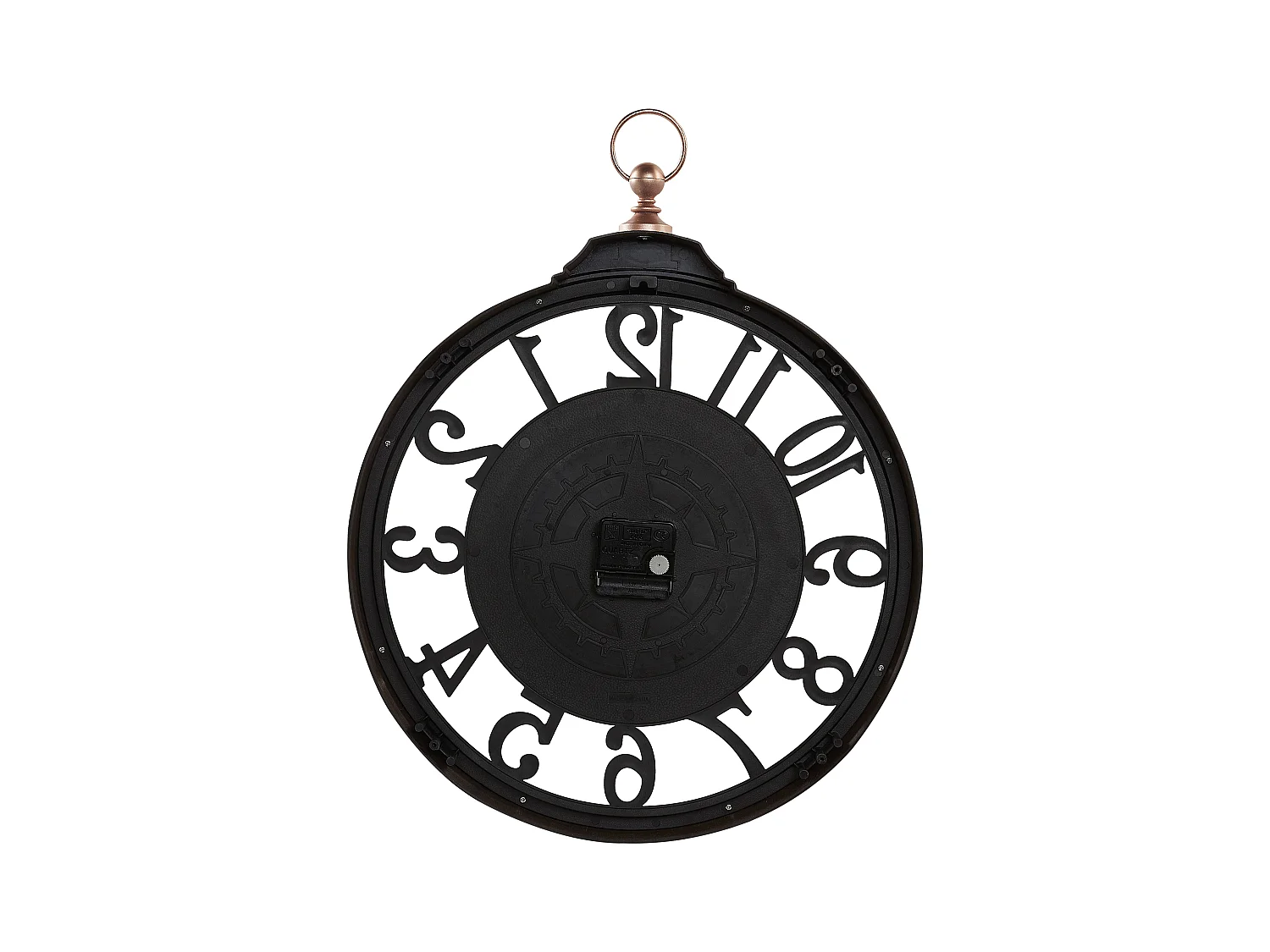 Orologio da parete ALLOZA 44 cm Nero