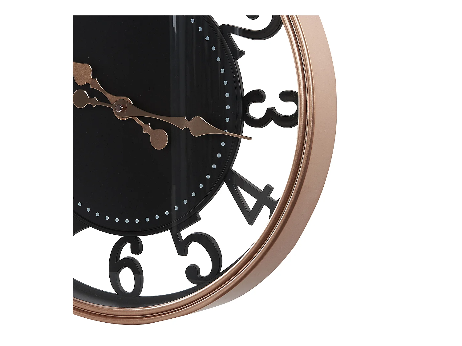 Orologio da parete ALLOZA 44 cm Nero