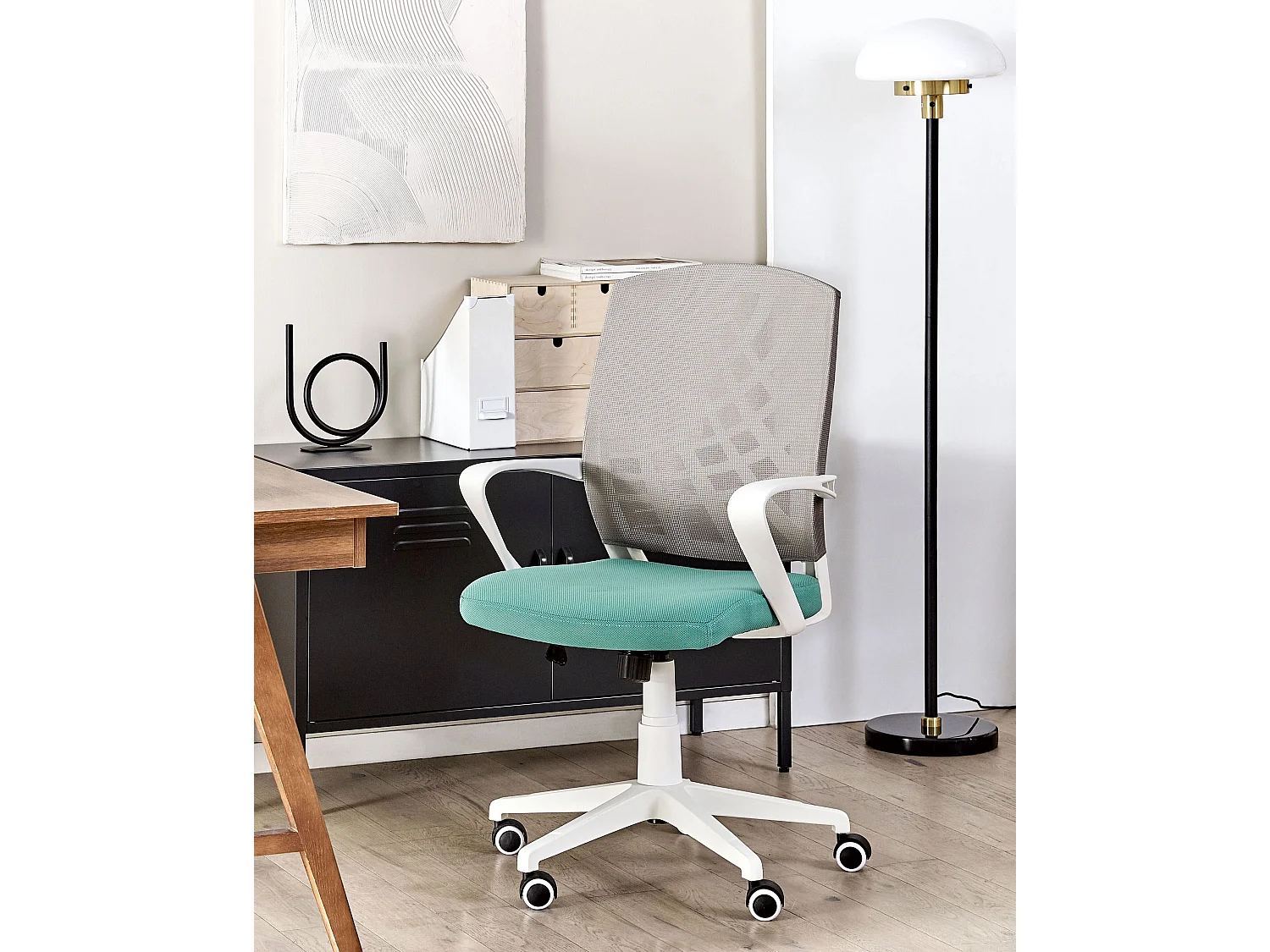 Chaise de bureau BONNY Gris