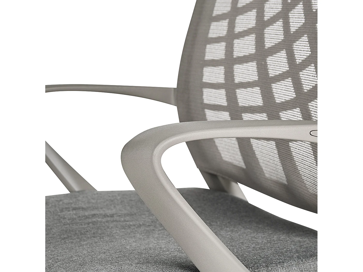 Chaise de bureau BONNY Gris