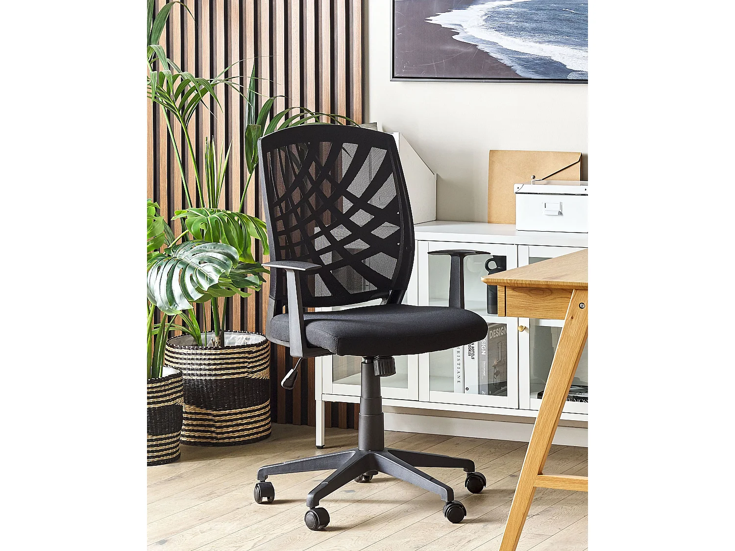 Fotel biurowy Obrotowy BONNY Czarny