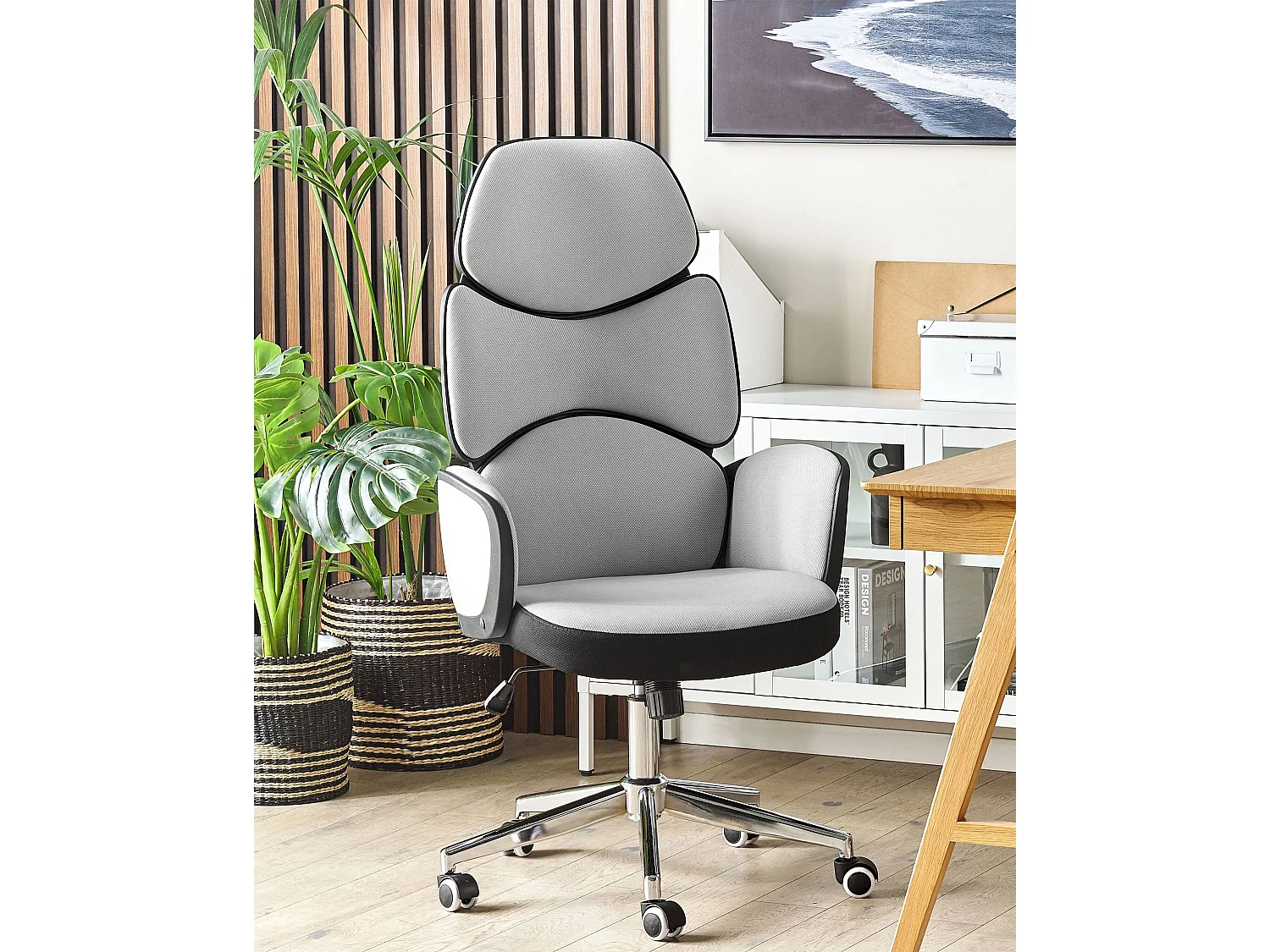 Chaise de bureau SPLENDID Gris clair