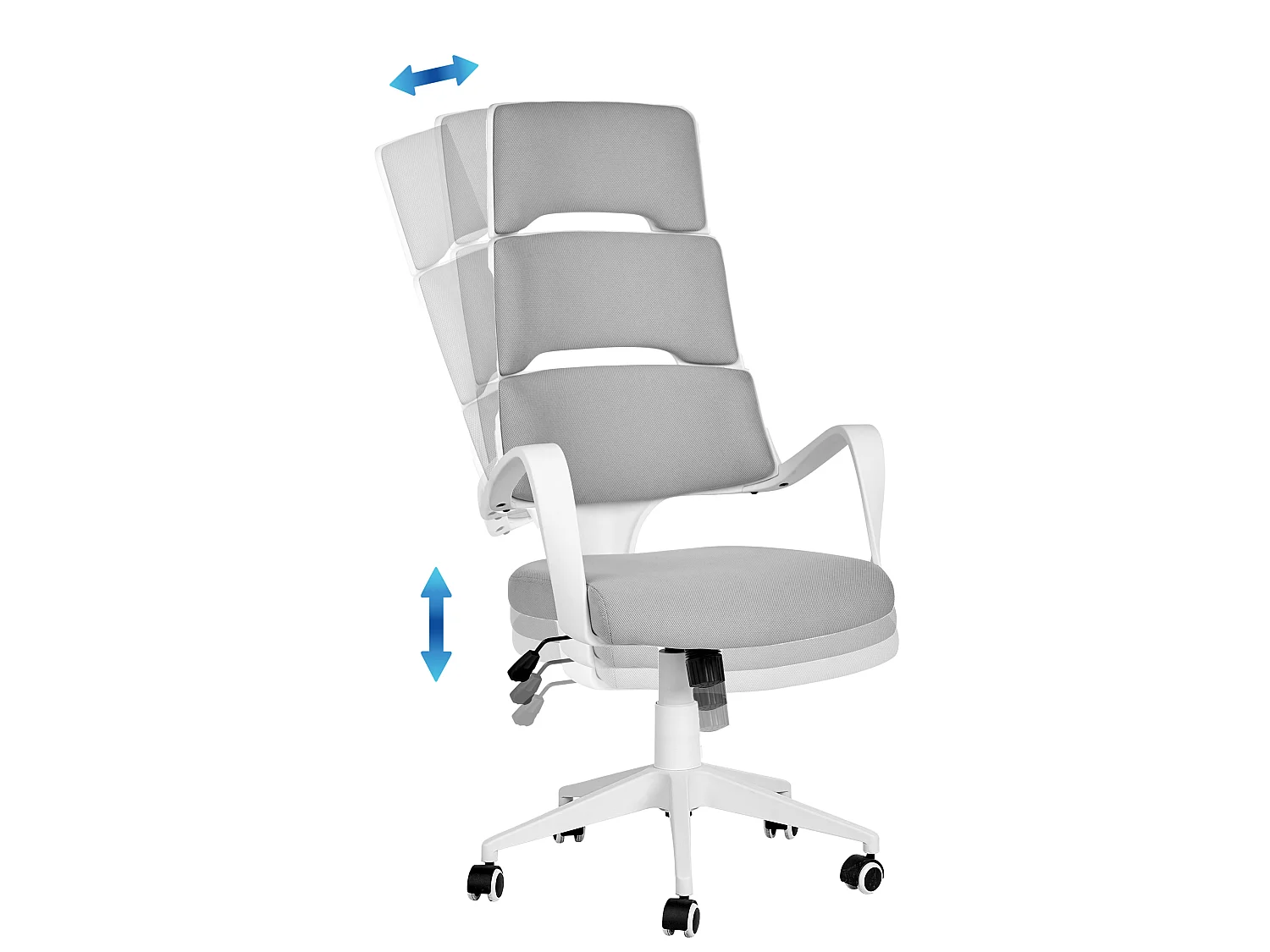 Chaise de bureau GRANDIOSE Gris