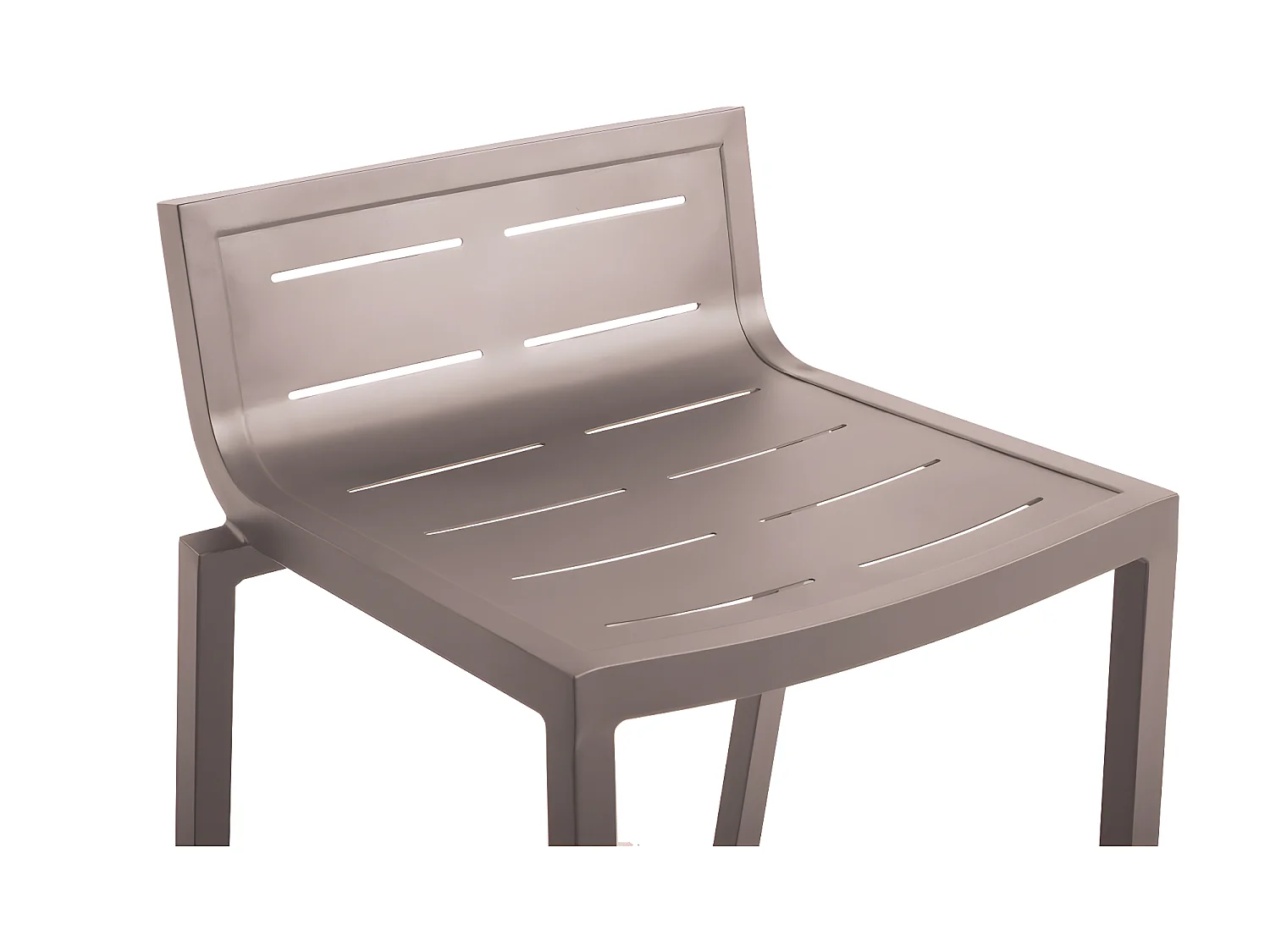 Lot De 4 Tabourets De Bar Inari Muscade Empilable