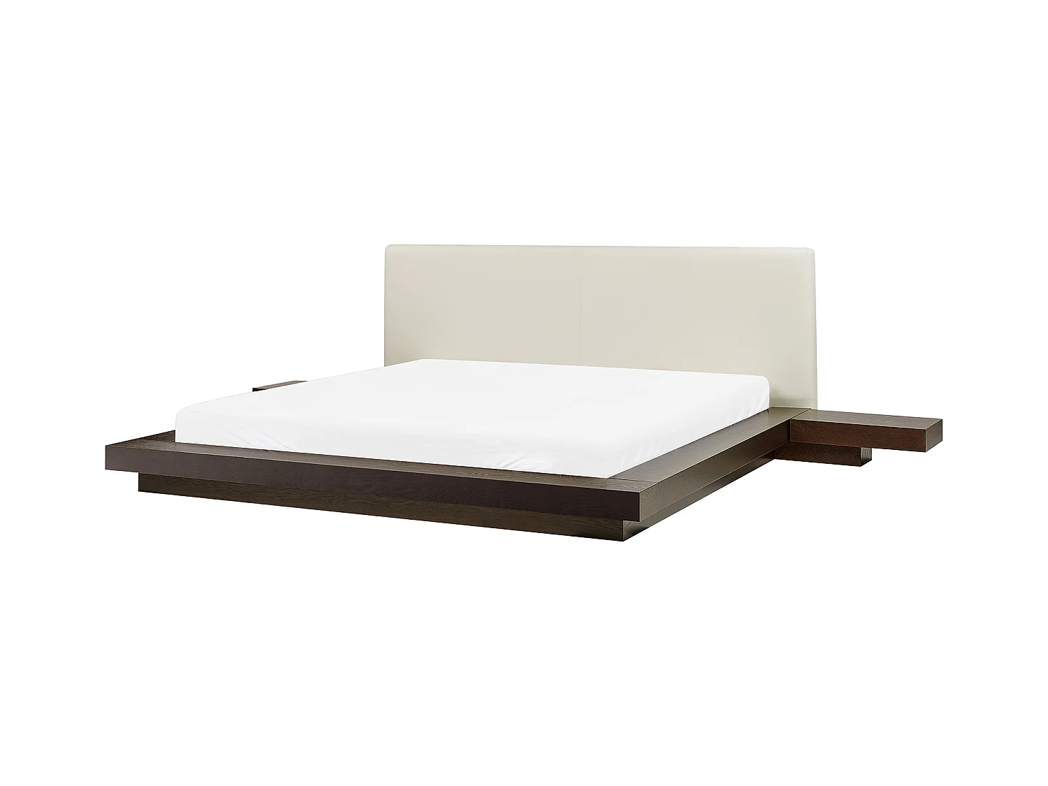 Bed ZEN 160 x 200 cm Donker essenhout