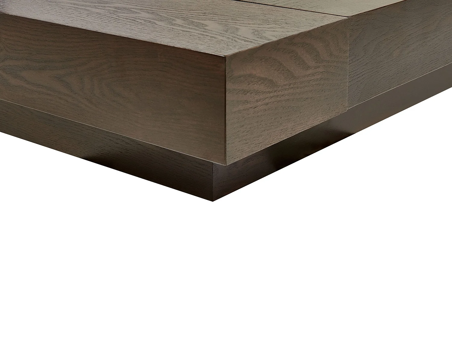 Lit avec sommier ZEN 160 x 200 cm Frêne foncé