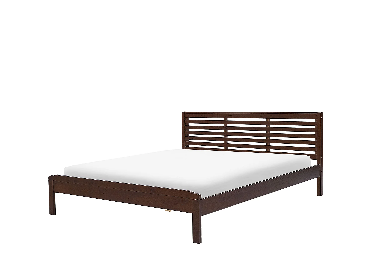 Bed Hout CARNAC 180 x 200 cm Donkerbruin