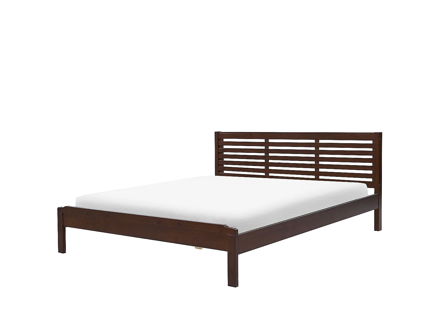 Bed Hout CARNAC 180 x 200 cm Donkerbruin