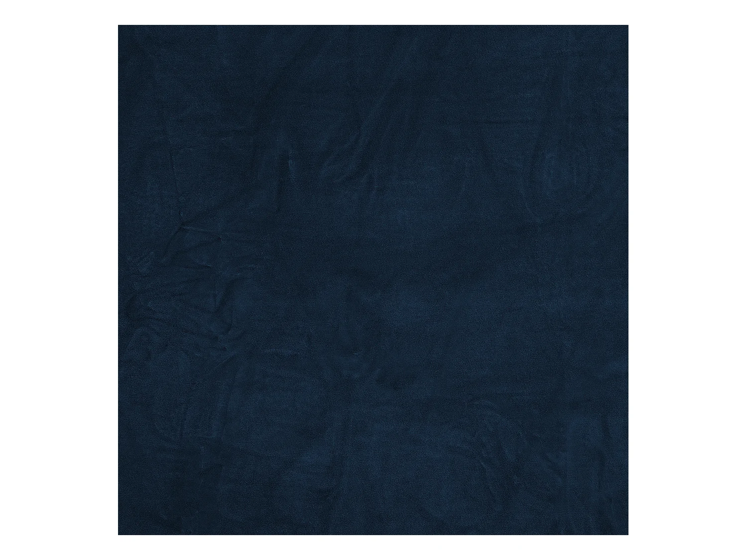 Lit avec sommier Velours FITOU 180 x 200 cm Bleu foncé