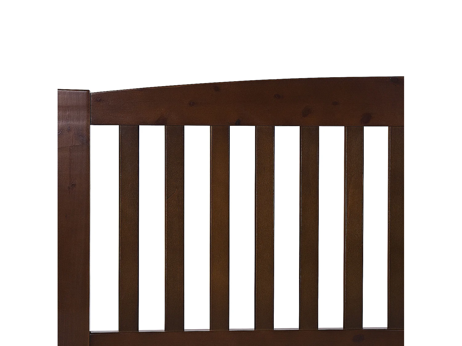 Bed Dennenhout CASTRES 160 x 200 cm Donkerbruin