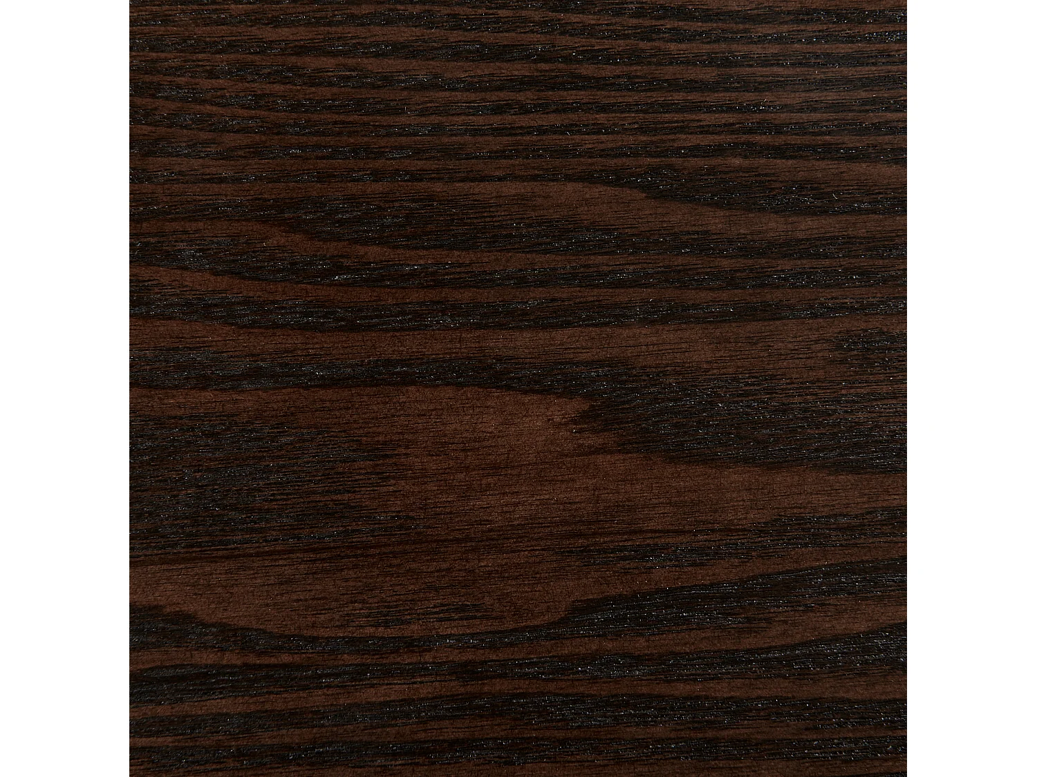 Lit avec sommier Cuir PU ZEN 180 x 200 cm Frêne foncé