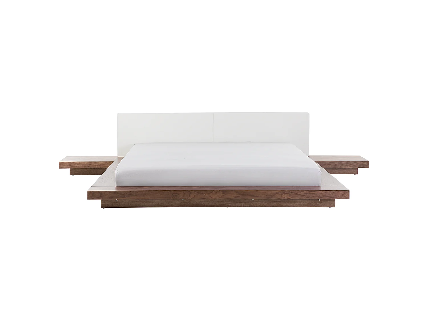 Bed ZEN 180 x 200 cm (EU Super King) Brown Ash Wood