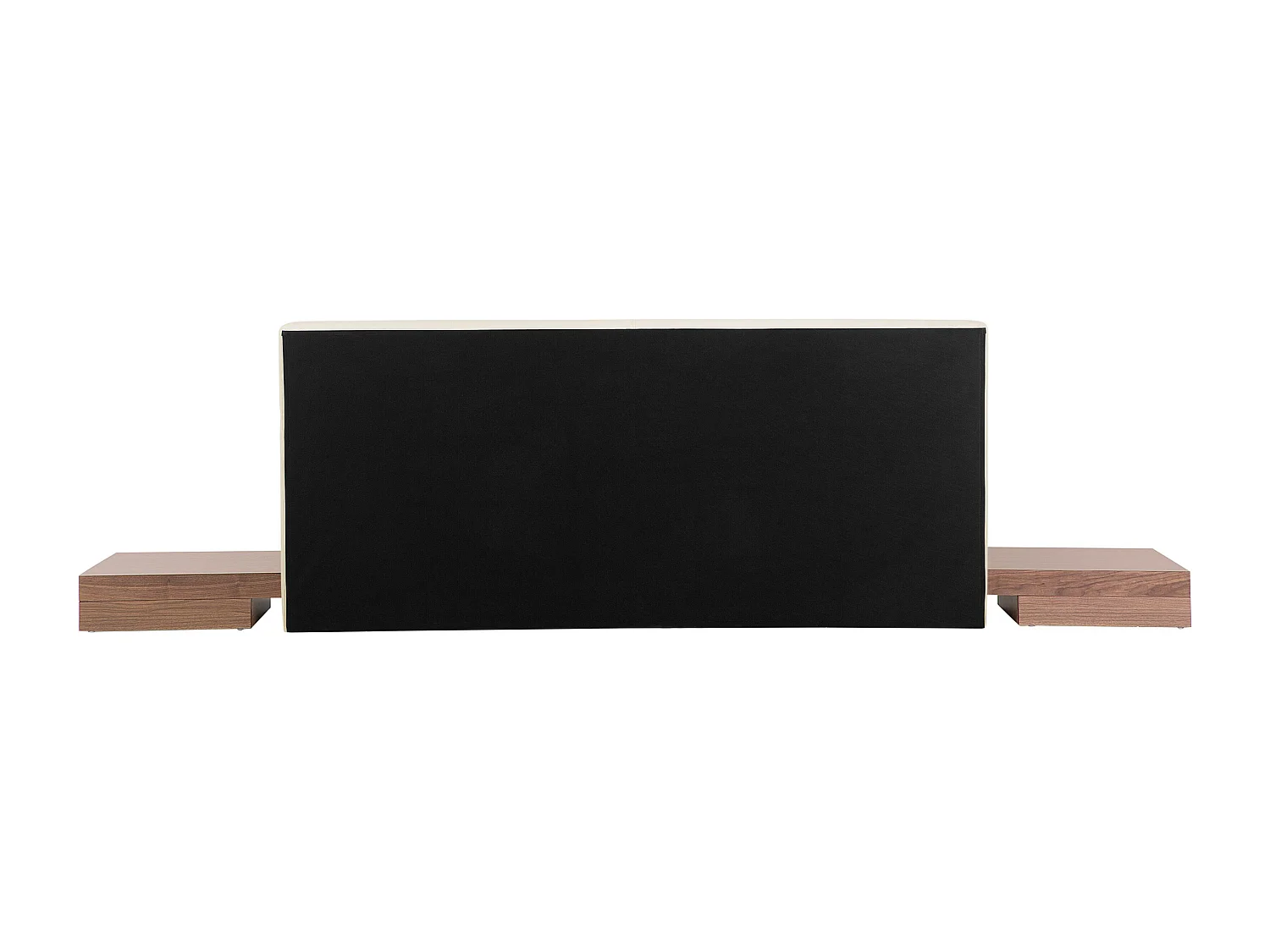 Lit avec sommier ZEN 160 x 200 cm Frêne marron