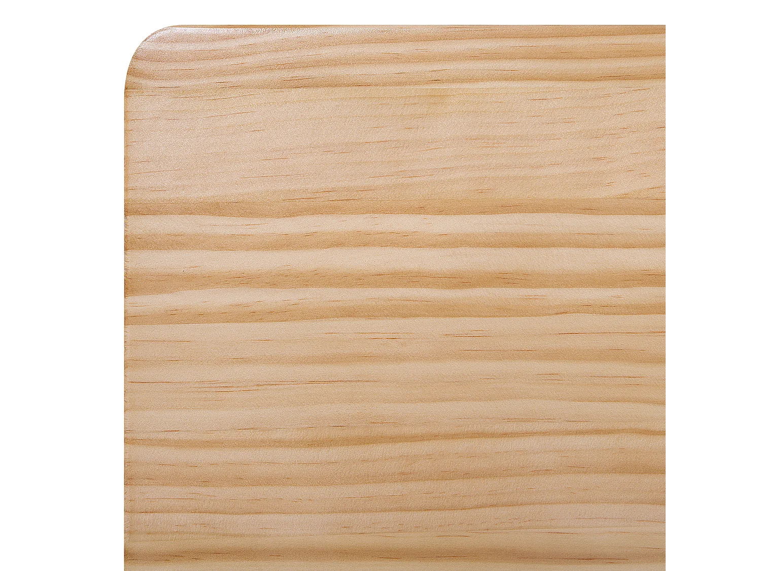 Bed Dennenhout ROYAN 140 x 200 cm Lichtbruin