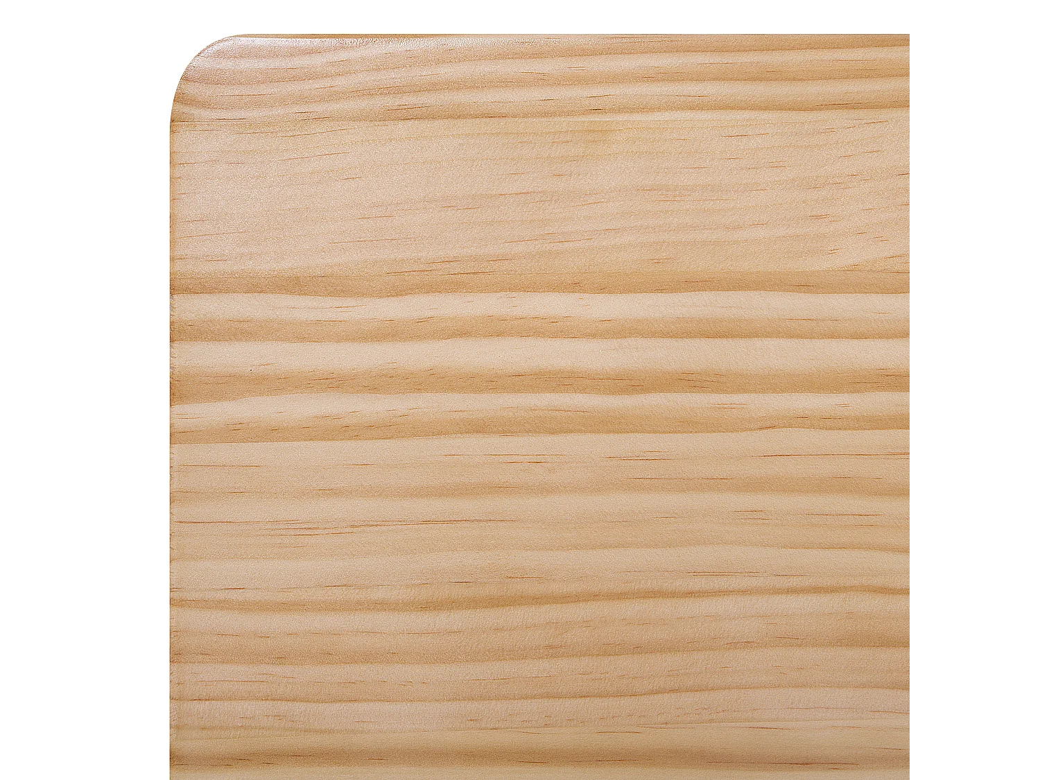 Bed Dennenhout ROYAN 140 x 200 cm Lichtbruin