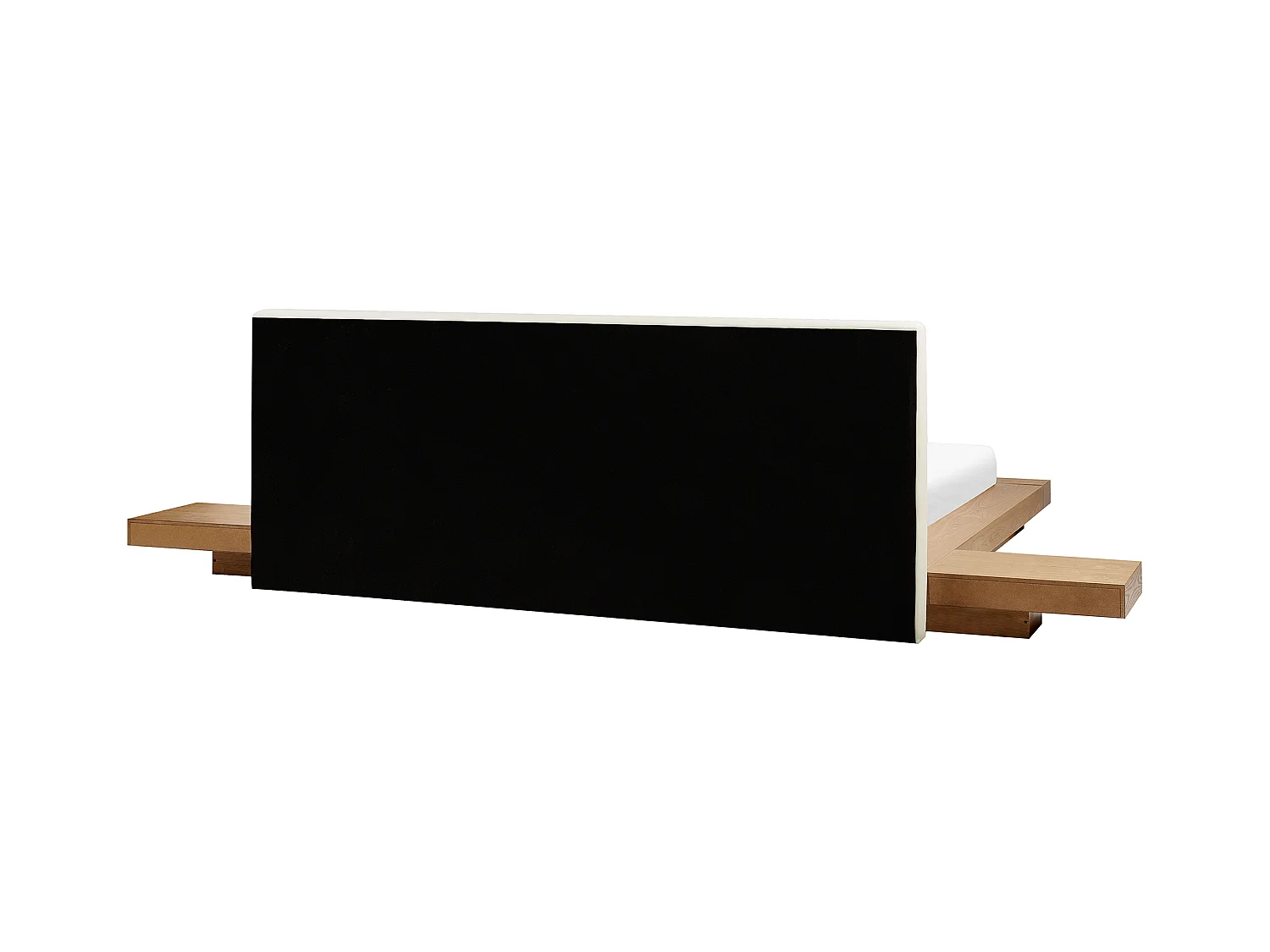 Lit avec sommier ZEN 160 x 200 cm Frêne naturel