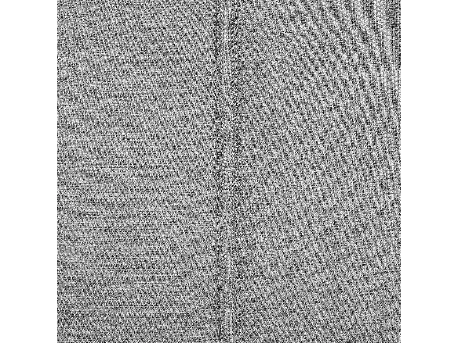 Lit avec sommier Tissu NANTES 160 x 200 cm Gris clair