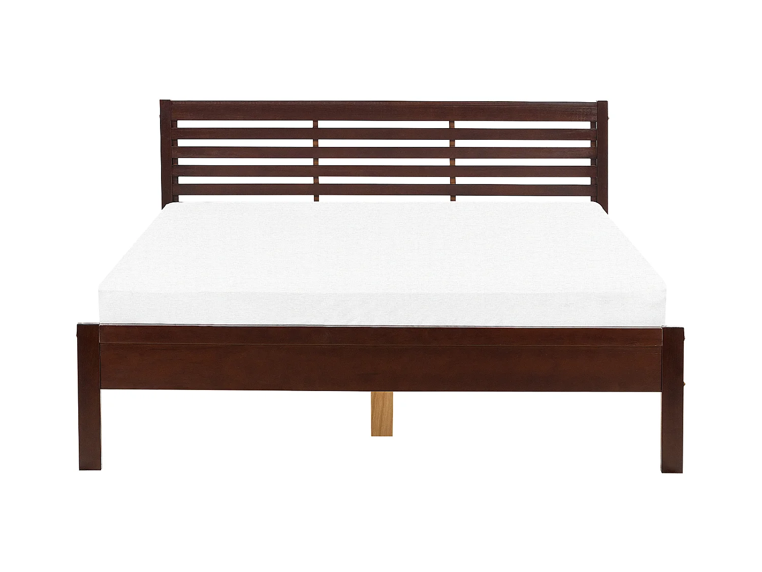 Bed Dennenhout CARNAC 160 x 200 cm Donkerbruin