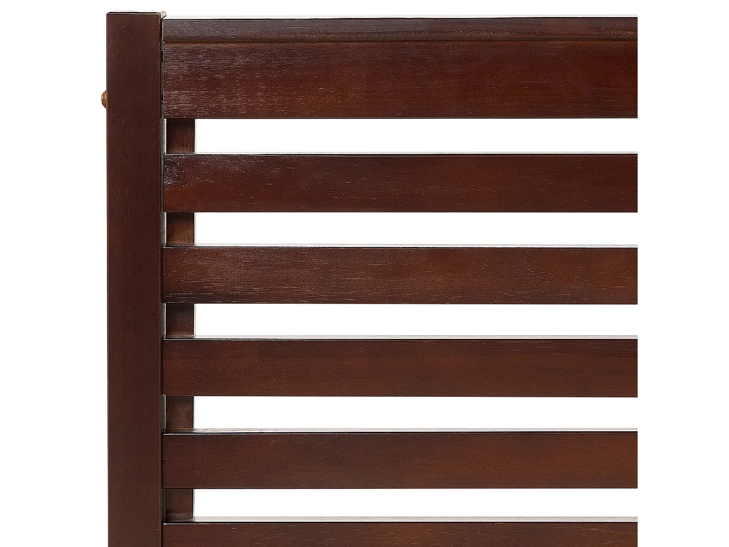 Bed Dennenhout CARNAC 160 x 200 cm Donkerbruin