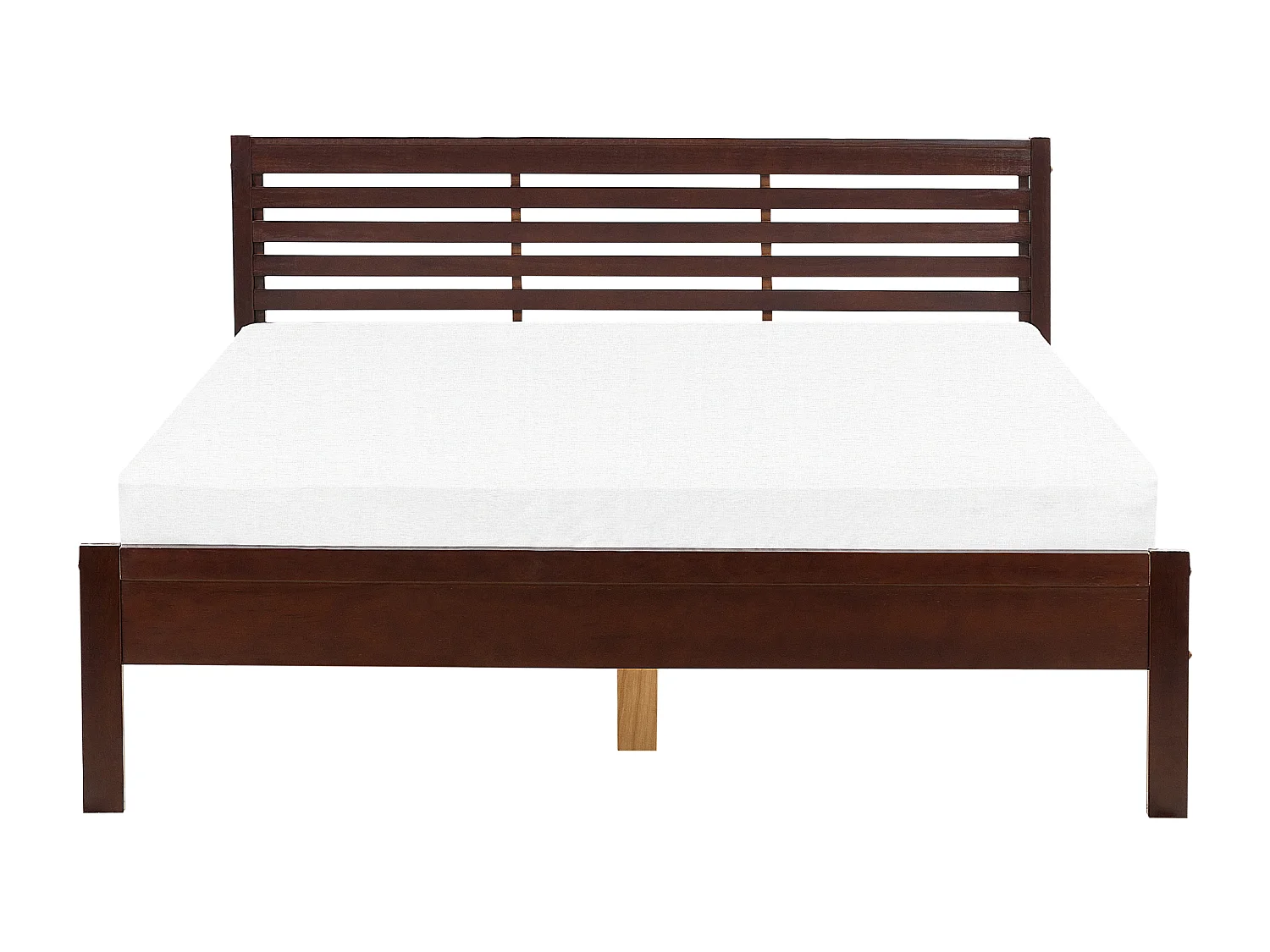 Bed Dennenhout CARNAC 160 x 200 cm Donkerbruin