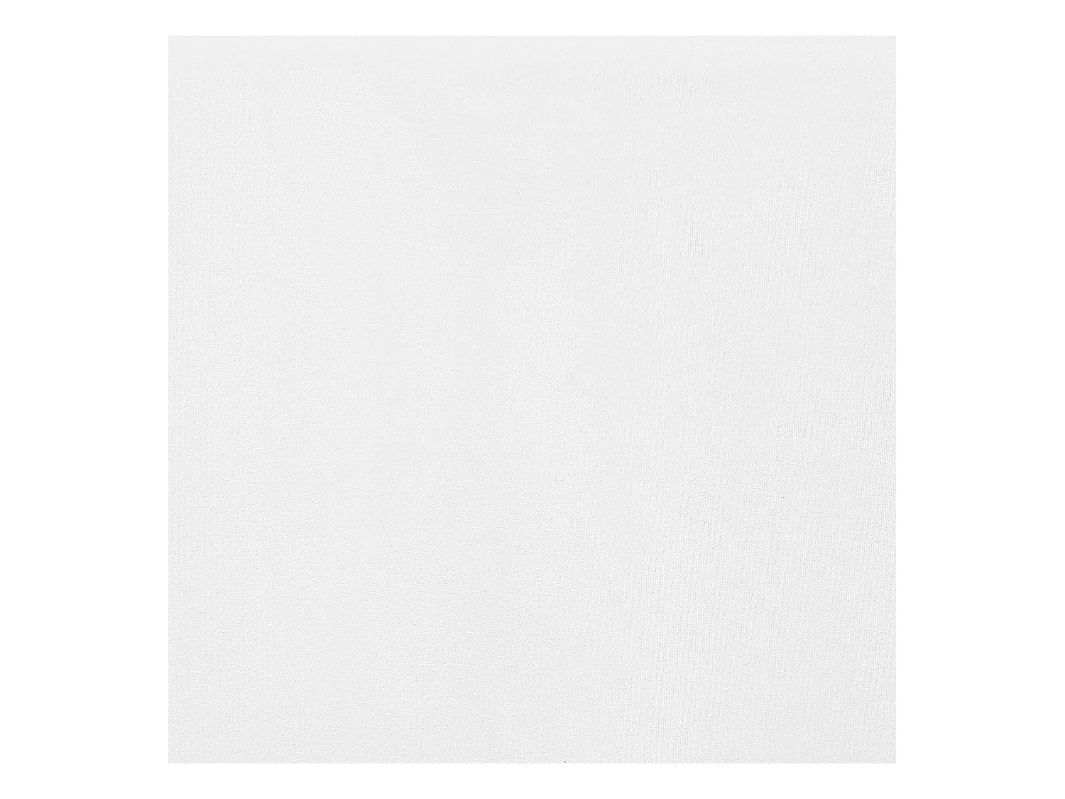 Lit avec sommier Velours FITOU 160 x 200 cm Blanc