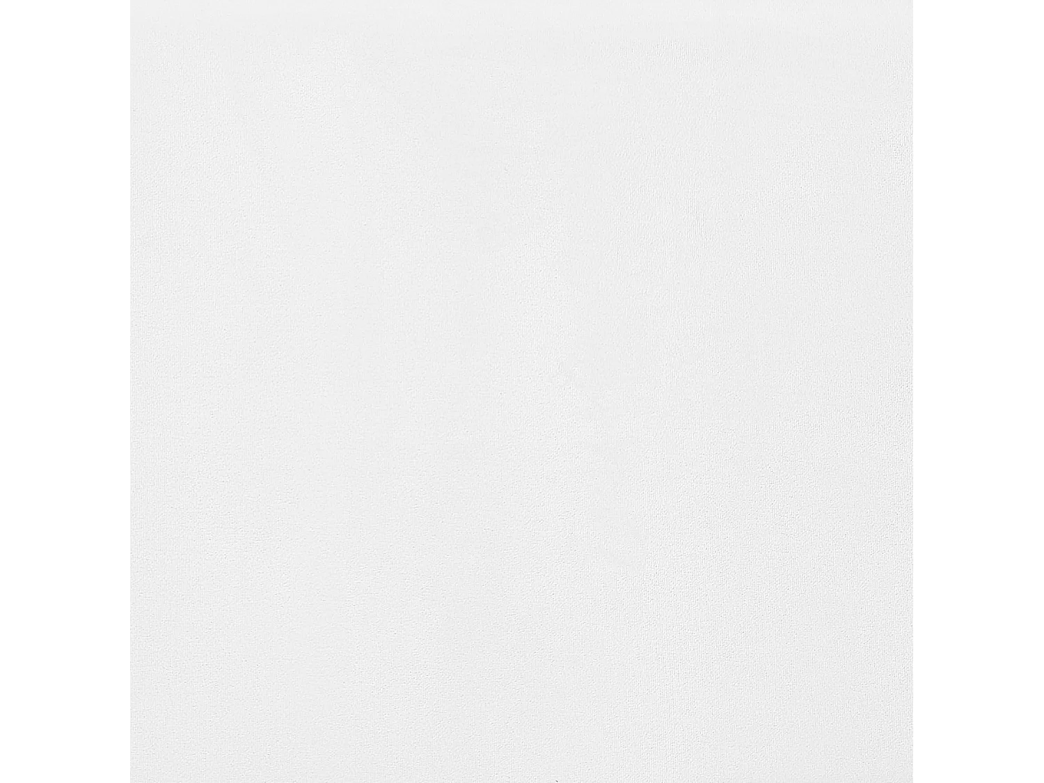 Lit avec sommier Velours FITOU 160 x 200 cm Blanc