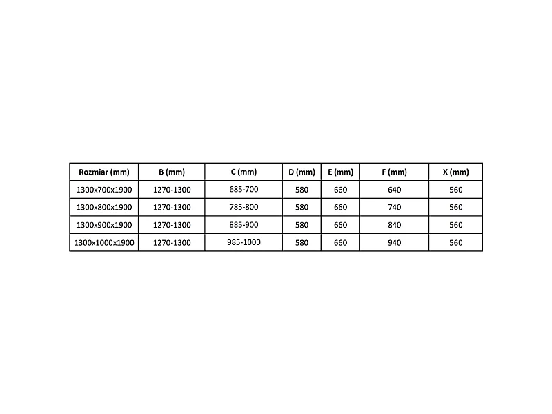 Mexen Apia 130 x 90 cm schuifdouchecabine, transparant, zwart + Flat douchebak, zwart - 840-130-090-70-00-4070B