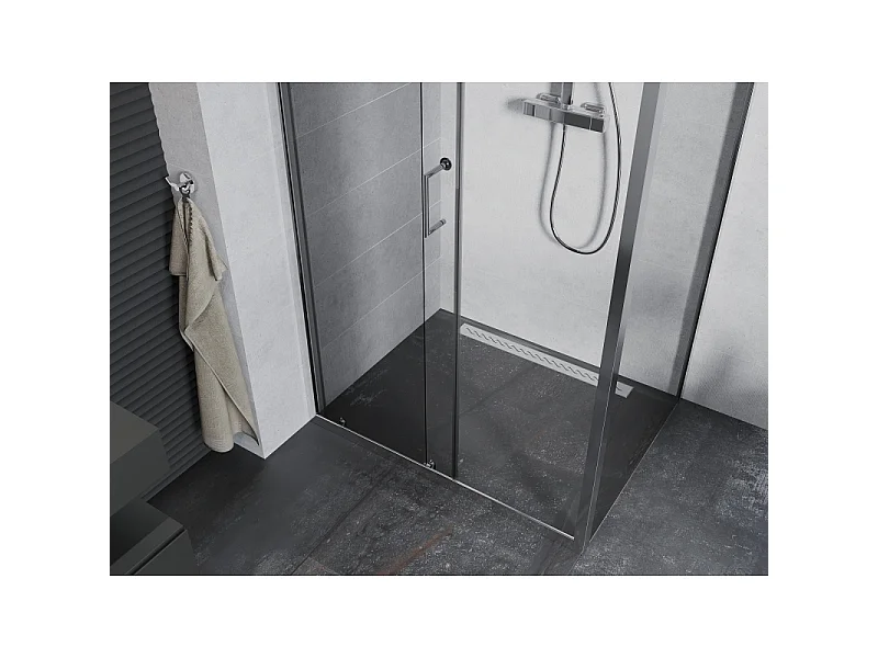 Mexen Apia Schiebeduschkabine 100 x 90 cm, transparent, Chrom - 840-100-090-01-00