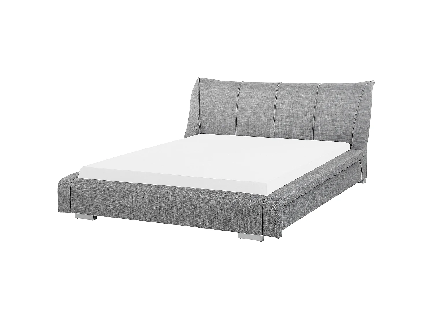 Bed Fabric NANTES 180 x 200 cm (EU Super King) Light Grey