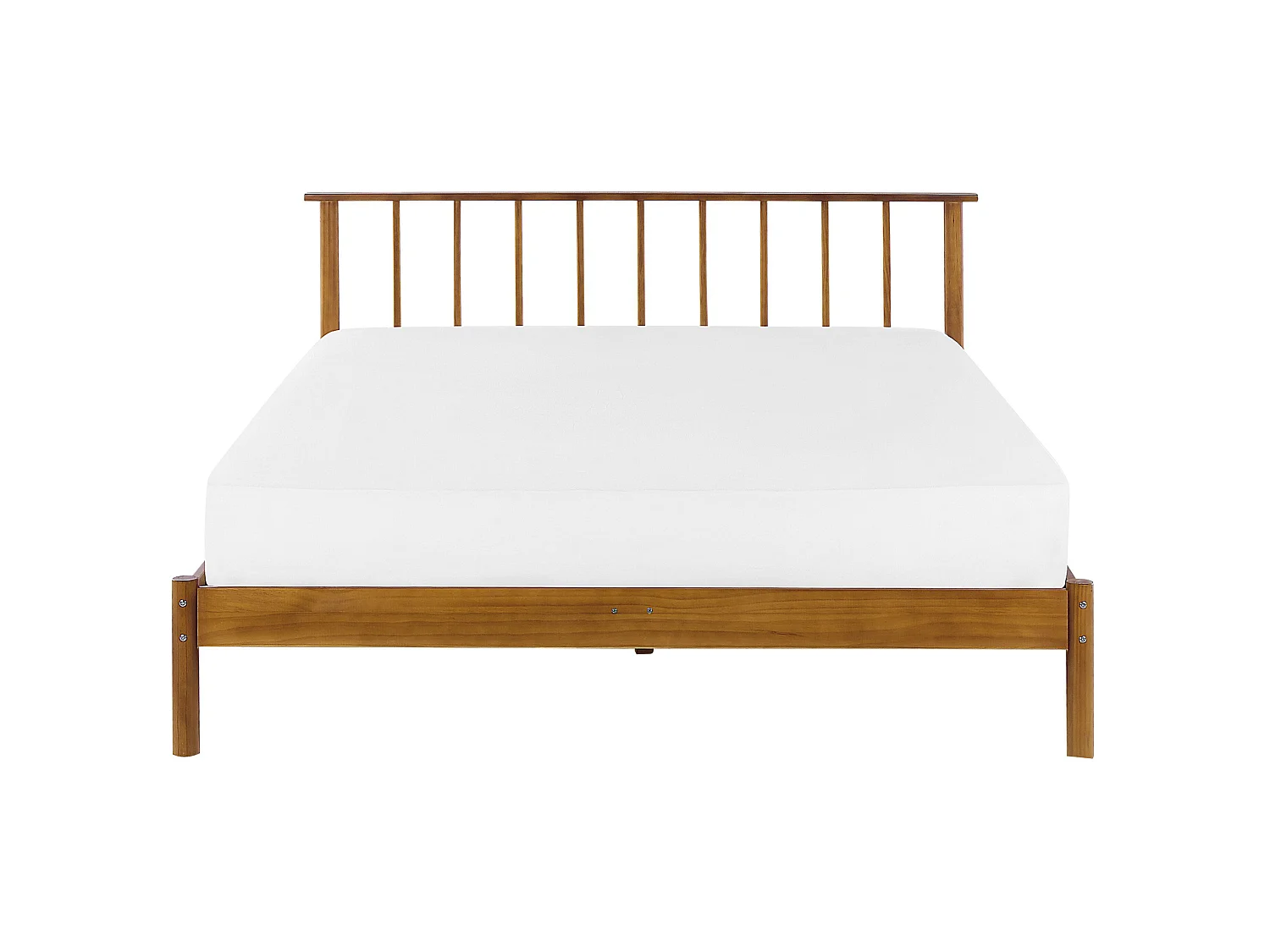 Holzbett hellbraun Lattenrost 140 x 200 cm BARRET