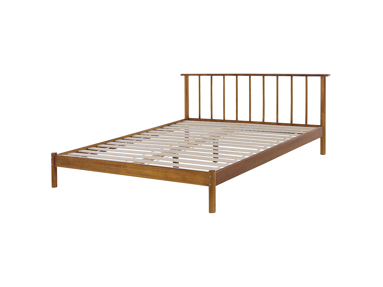 Holzbett hellbraun Lattenrost 140 x 200 cm BARRET