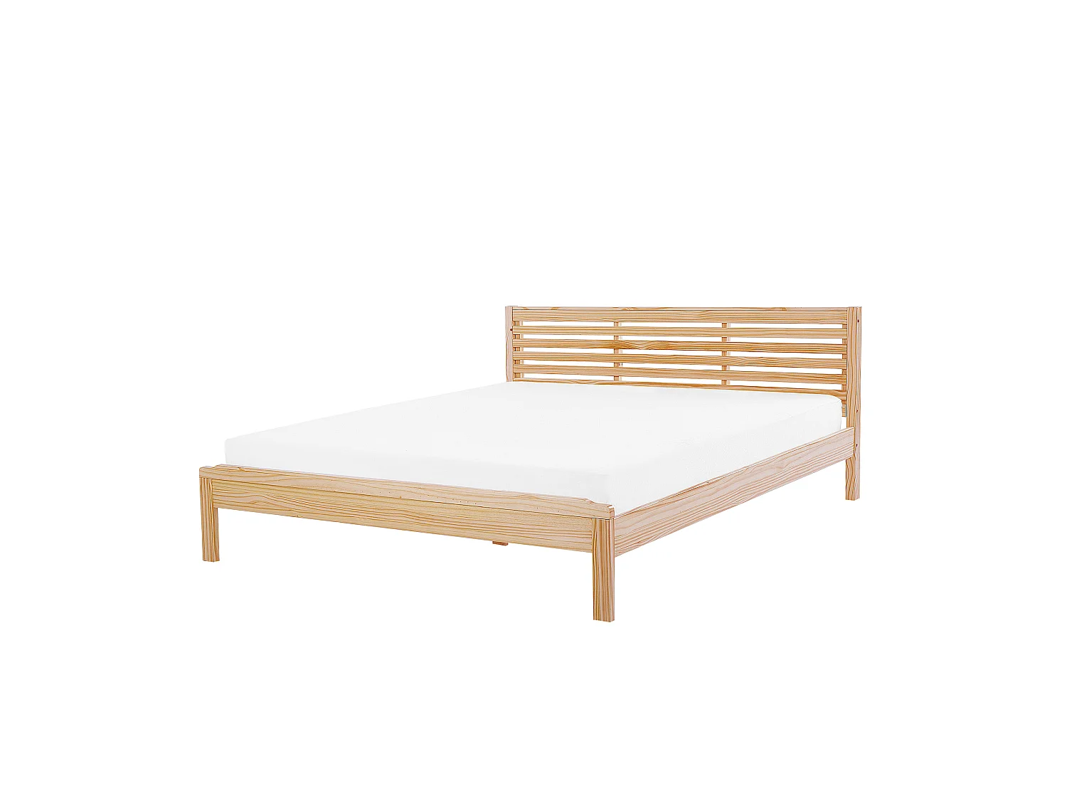 Bed Hout CARNAC 180 x 200 cm Lichtbruin