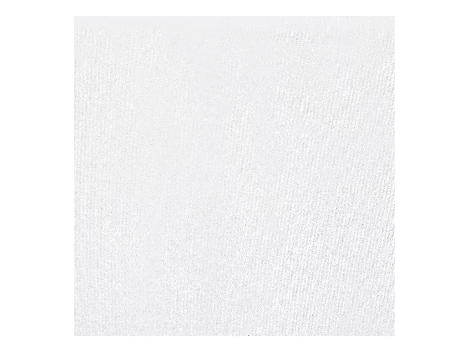 Bed Fluweel FITOU 180 x 200 cm Wit