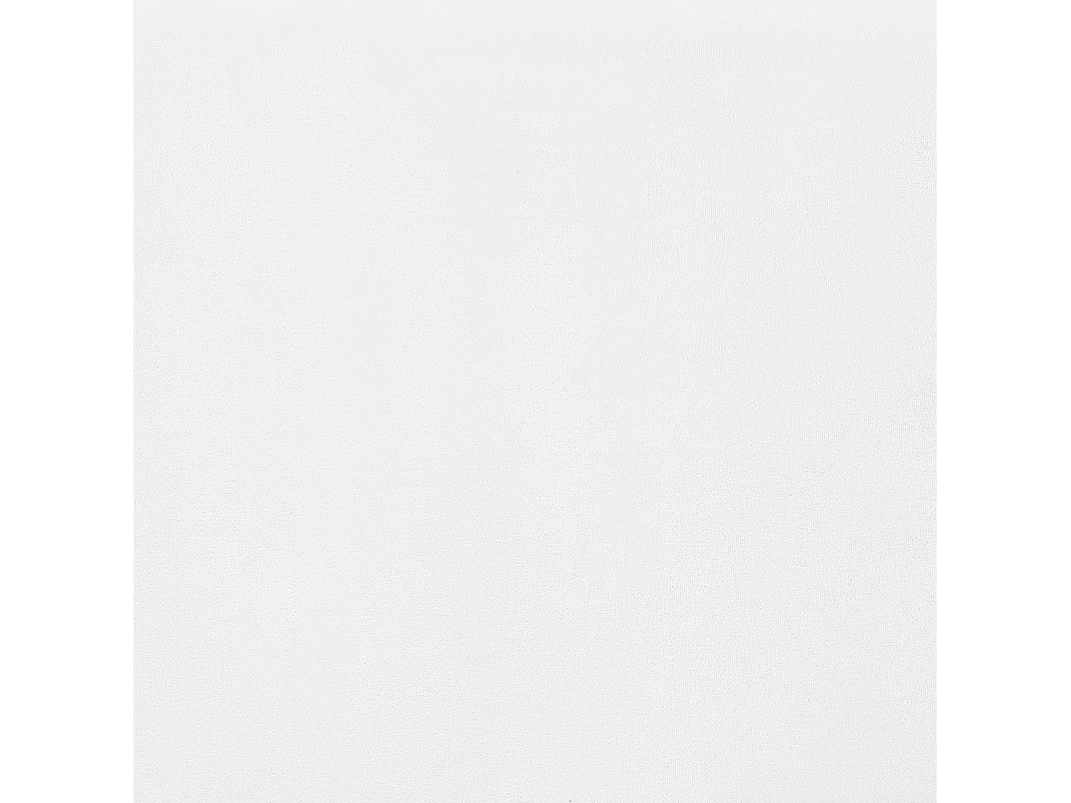 Lit avec sommier Velours FITOU 180 x 200 cm Blanc