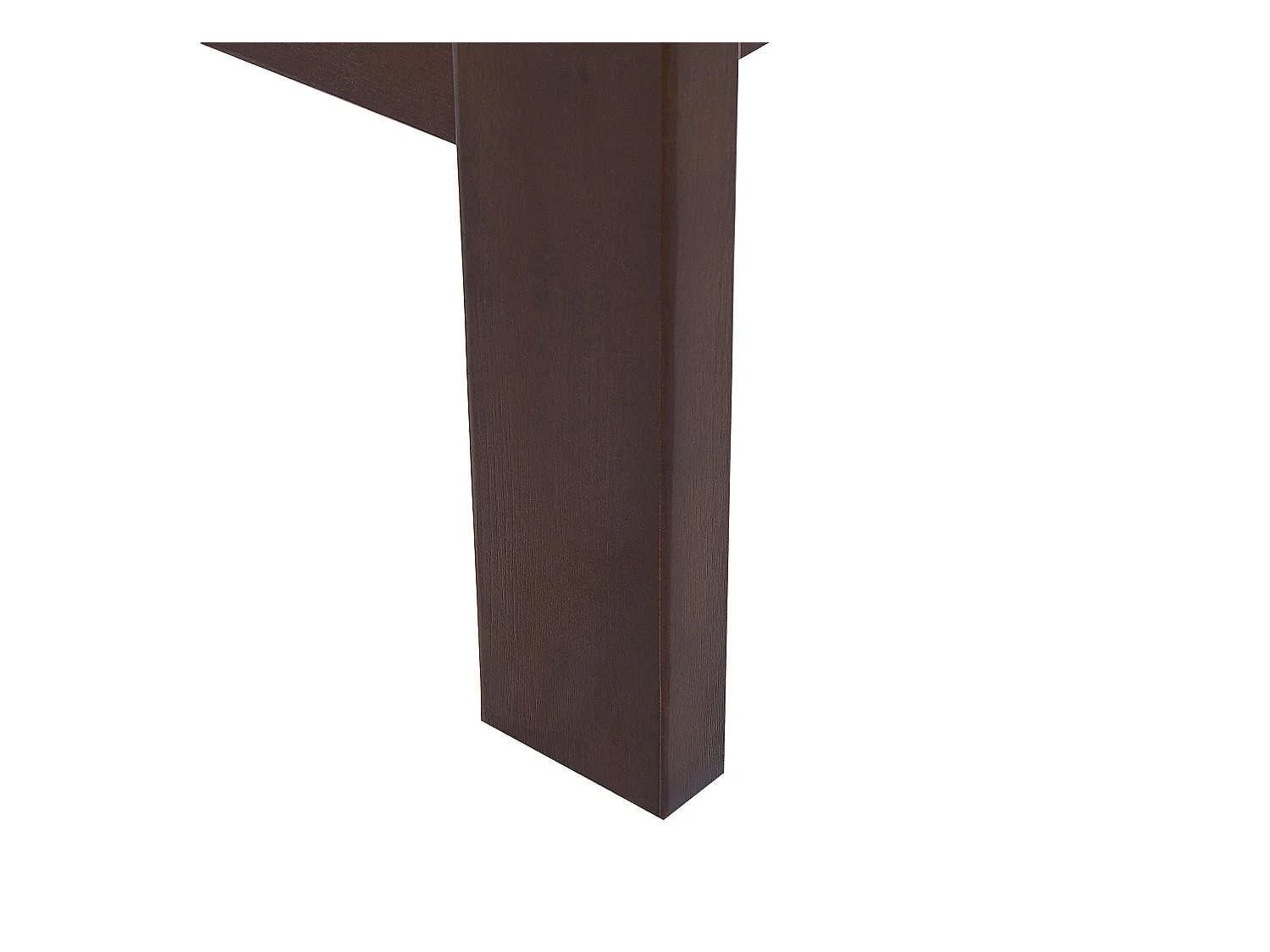 Bed Dennenhout CASTRES 180 x 200 cm Donkerbruin