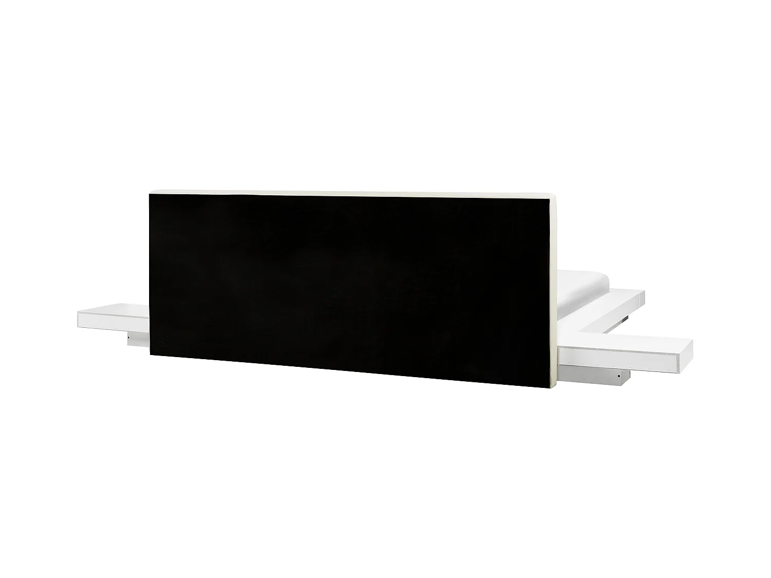 Lit avec sommier ZEN 180 x 200 cm Blanc