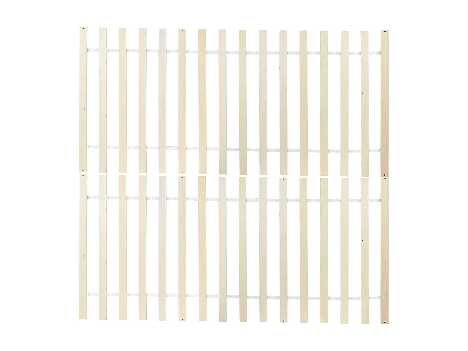 Bett mit Lattenrost Kiefernholz ROYAN 160 x 200 cm Hellbraun