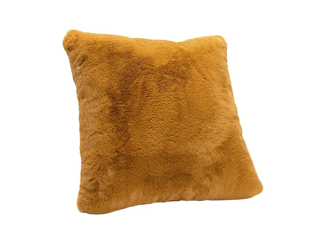 Coussin Luxe camel 50x50 cm