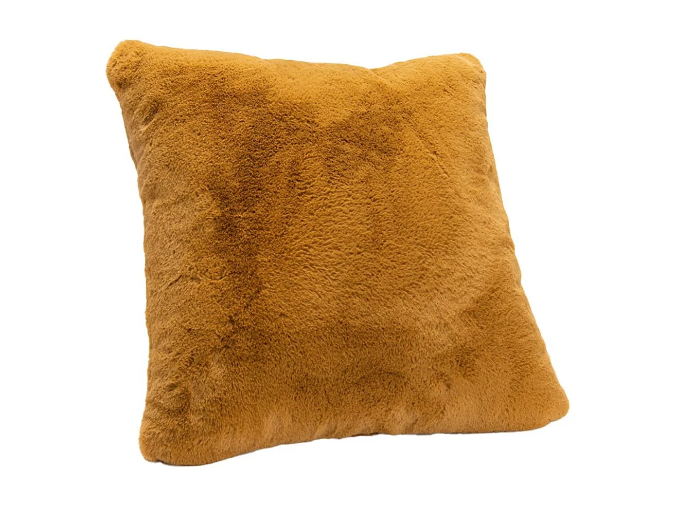 Coussin Luxe camel 50x50 cm