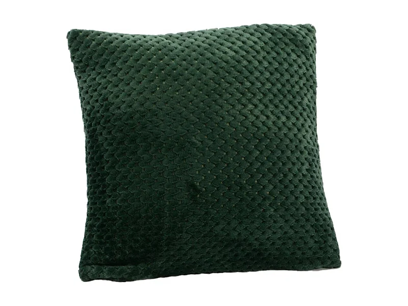 Coussin Damier forêt 40x40 cm
