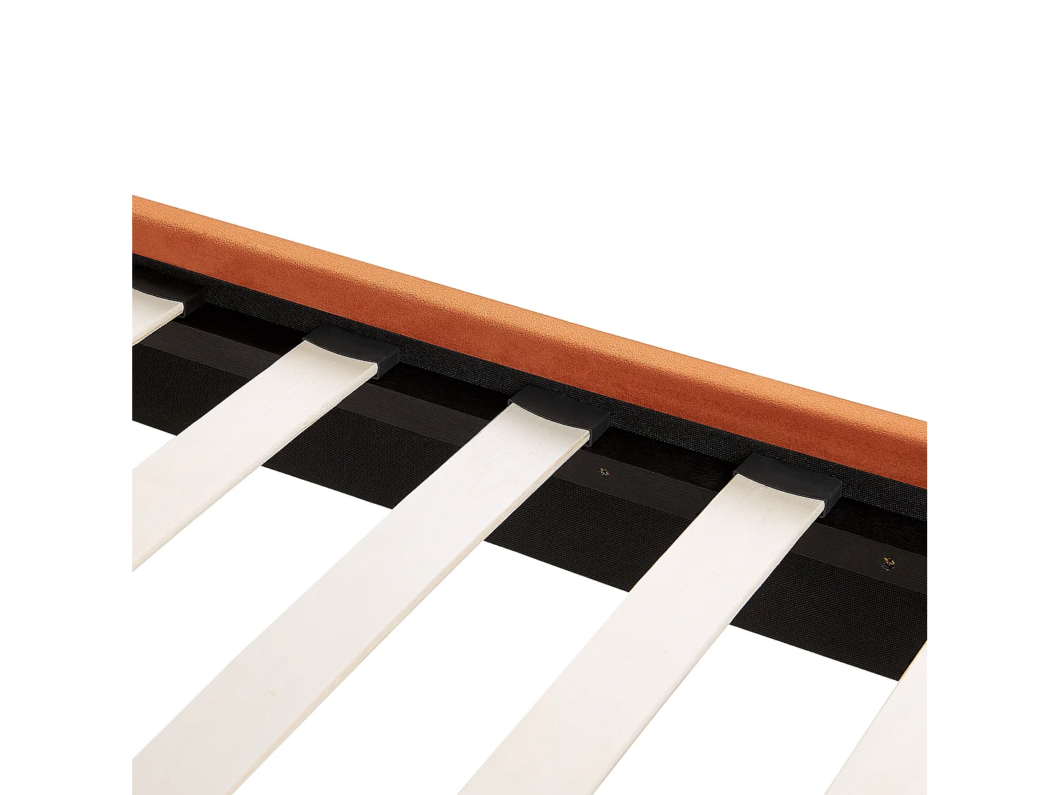 Cama Veludo FLAYAT 140 x 200 cm Laranja